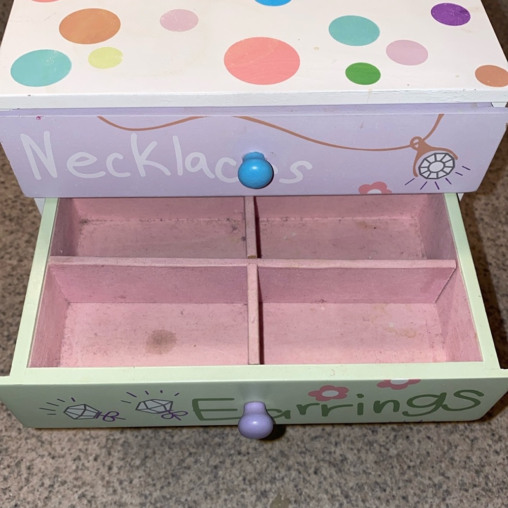 Colorful Jewelry Organizer with Drawers - Picture 7 of 9